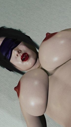 My friend's Hot Stepmom Maya's Blindfolded Mistake: Maya Unknowingly Sex with Her Son's Best Friend Blindfolded   Clip 2