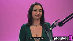 Horny big tits Latina teen Hailey Rose masturbates until her first orgasm