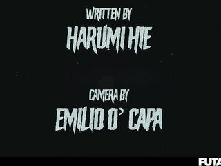 It Follows Tgirl Horror Parody - Cute Small Blond Beauty Creampied by Lascivious Futanari Trans Amirah Adara