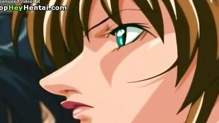Hentai wild group sex with horny busty babes