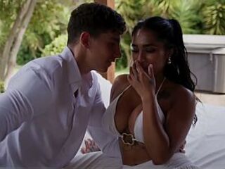 I GAVE MY BOOTY TO MY SPOUSE FOR VALENTINE'S DAY AND THAT GUY GAVE ME HARDCORE ANAL - YASMINA KHAN