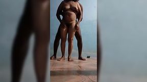 Just awesome sexy Desi chick with nice bum is fucked outdoors