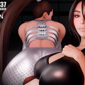 Fortnite Ariana X Kim Reverse Cowgirl POV