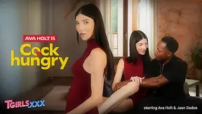 TGIRLS XXX - Ava Holt Craving For A Big Black Shaft