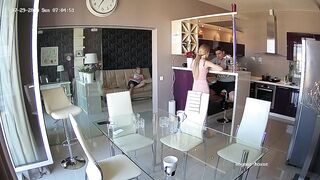 Cheating Bombshell gf Beauty Into beauty Action While Bf Is Plays Console