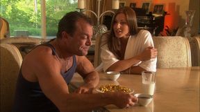 lauren phoenix and her big ass fucked at the kitchen table