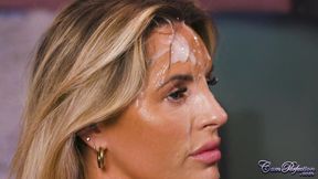 Best Secretary Ever gets Huge Facial