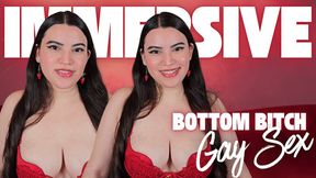 IMMERSIVE BOTTOM BITCH GAY SEX - Gay Encouragement with Countess Wednesday - Gay Sex Instructions, Encouraged Bi, Sensual Domination MP4 1080p