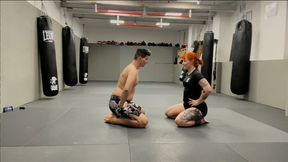 Mel Fire vs Aster Black Smother Match