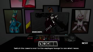 Fuck Nights At Fredrika's Update 0.18 -v2022-04-02 FNAF watchman in a baseball cap