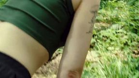 Lesbian Domination in the Forest: Lezdom, Bondage and Pussy Eating with Mushroom Sofi (Eva Elfie)