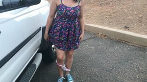 I pee outdoors and on my face