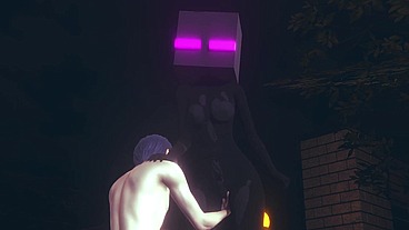 Got an Ender Girl in my Back Yard - Minecraft Hentai Parody