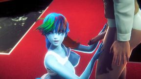 Rainbow Dash Delivers a Stellar Blowjob and Handjob in Sizzling 3D Action!