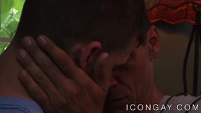 Mature gay Rodney Steele pleases young twink Kory Houston