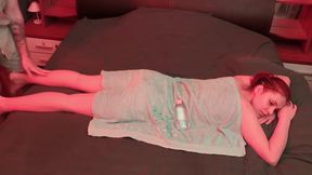 Amateur Massage with Cumshot on My Face (italian Dialogues)