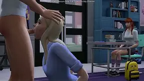 Small Dick Teen Plows His Hot Hot Teacher In Front His Classmates - sims 4 - 3D Hentai