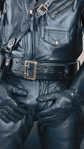 Leather Uniform Close up [alternate Take]