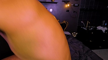 Bastidores do porno, comendo cuzinho da loira
