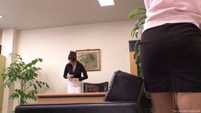 Naughty Office Newbie Pleasured by Experienced Japanese Secretary