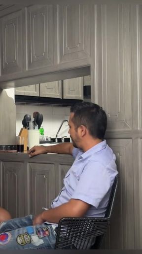 I FUCK MY BEST FRIEND'S HUSBAND IN HIS KITCHEN Melany Latina   Clip 1