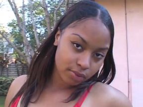 Big Booty Bitch Gets Her Cunt Ready While Swallowing Black Dick
