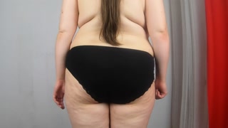Panties and tit play