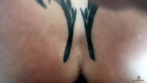 king cobra is owning my ass: muscle mama gets dominated by the king
