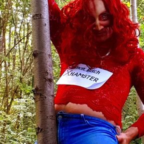 Demonic Horny Bitch in the Forest 3