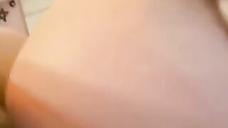 KittyFucknSuck Quick Vagina Pounding into the Restroom while her Hubby is away.