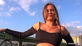 Pleasant Teen 18+ With Bouncing Breasts Pickup For 1st Casting Screw