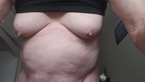 Tena lady and sports bra