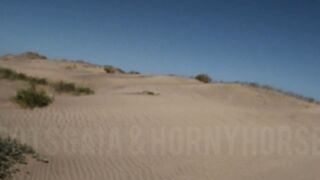 INTERRACIAL CUMMED ON THE BEACH (mar del plata)