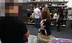 Foxy Businesslady  Is Screwed At The Pawnshop