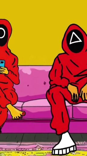 Stunning moment from &quot;Cuckold Squid Games. Animated Parody of the Squid Game  Cartoons  Animation&quot;
