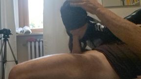 MILF reverse blowjob with cum swallowing