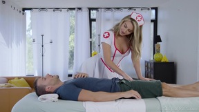 Sexy nurse roleplay with Ella Reese