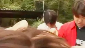 Watch Exotic Japanese Whore Riko Tachibana in Crazy Gangbang'Outdoor JAV Clip Now!