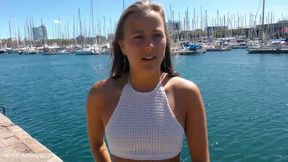 Friederike nude in Barcelona 1