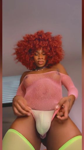 Captivating moment from "AJ180 GIFTS YOU WITH TWERKING, DIRTY TALKING, FLESHLIGHT FUCKING, OILED BODY, DILDO RIDING, MOANING&hellip;"