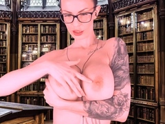 ASMR Amy Nude - Your Naughty Librarian Dream Come True