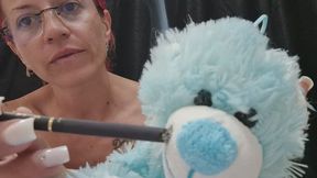 CHAIN SMOKING & CIGARETTE BURNS – TEDDY’S FACE FULL OF HOLES