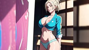 Fanclub Exclusive - Hot Hentai Babes with Huge Tits Outdoors Ai