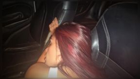 MY stepsister rides on my cock until she gets my milk out