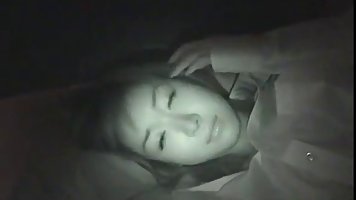 Slutty girl, Mai Yamasaki likes to be fucked in her soft cunt, in the dark room