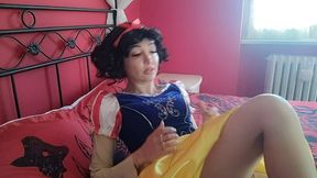 burpin brunette princess snowhite (with chantal channel)