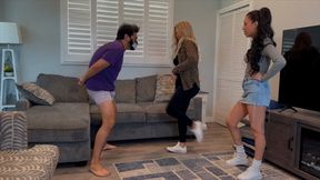 Princess Izzy X Mia Ball Punching weakling