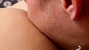 ”Butt drilling my sexy roommate while he blows a cloud of smoke”