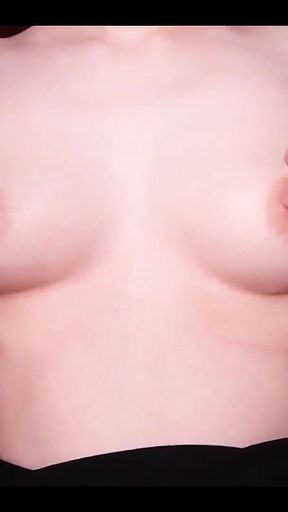 Amateur Nipple Shaking Orgasm of Home Girl