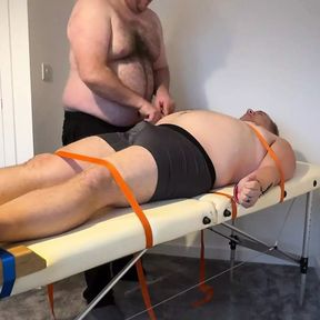 Playful Insanity Got Bear Matt Bound For Tickle Session